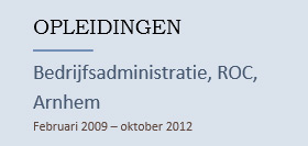 opleidingen op een Word cv-format