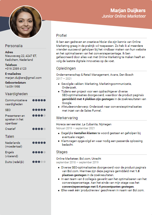 50 Gratis Cv voorbeelden En Schrijfgidsen 50 Gratis Cv voorbeelden En Schrijfgidsen